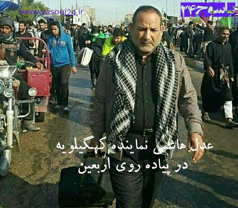 پیاده روی اربعین - عدل هاشمی