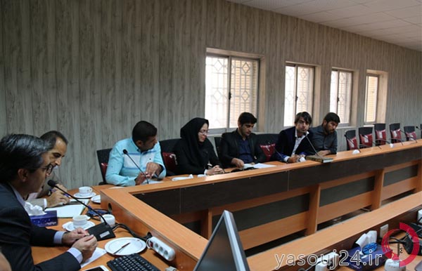 جلسه شورای صنفی دانشگاه یاسوج با رحیمی