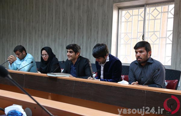 جلسه شورای صنفی دانشگاه یاسوج با رحیمی