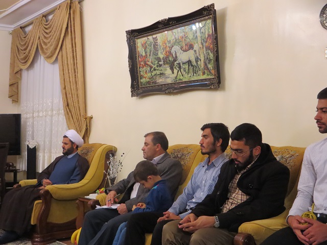 دیدار با خانواده شهید نوروزعلی جلیل پور - طراح نهضت سواد آموزی