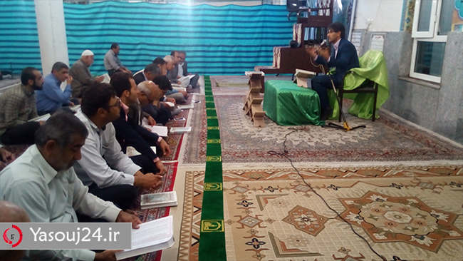 محفل انس با قرآن با حضور قاری برتر خوزستانی استاد موسوی