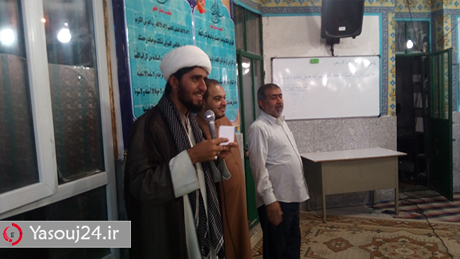 محفل انس با قرآن با حضور قاری برتر خوزستانی استاد موسوی