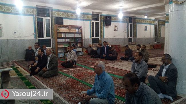 محفل انس با قرآن با حضور قاری برتر خوزستانی استاد موسوی