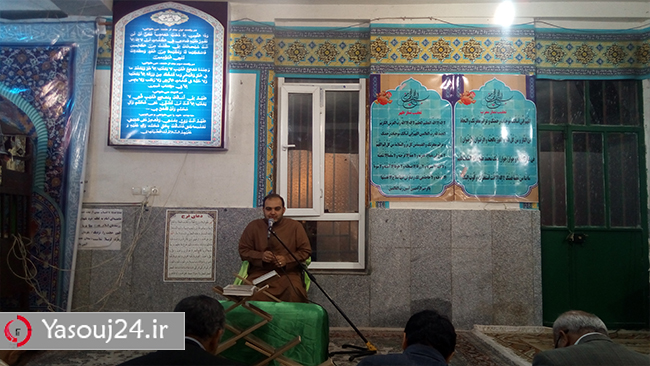 محفل انس با قرآن با حضور قاری برتر خوزستانی استاد موسوی