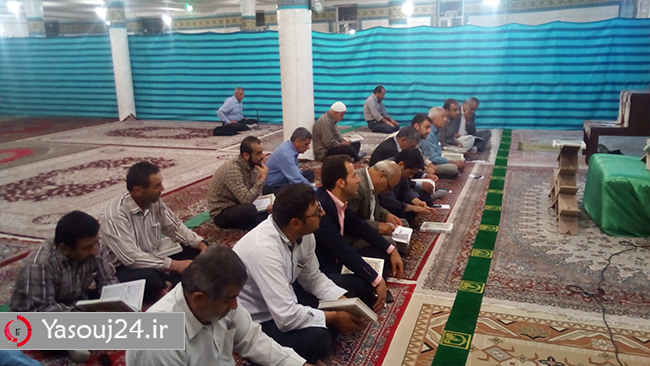 محفل انس با قرآن با حضور قاری برتر خوزستانی استاد موسوی