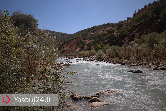 روستای دهنو در چند کیلومتری یاسوج
