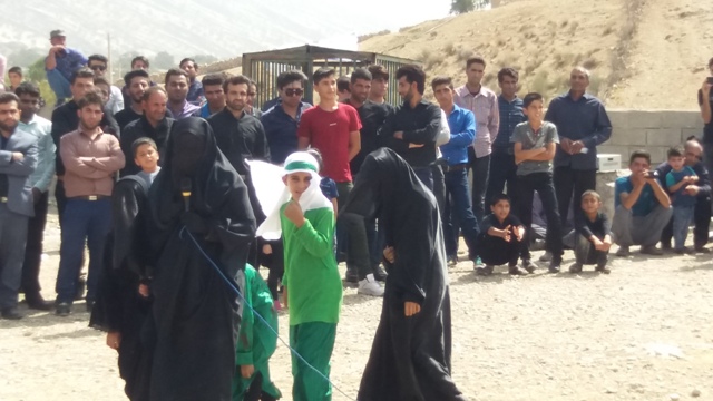 اجرای تعزیه در شهرستان بهمئی